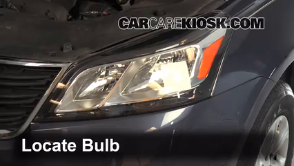 2013 Chevrolet Traverse LS 3.6L V6 Lights Parking Light (replace bulb)